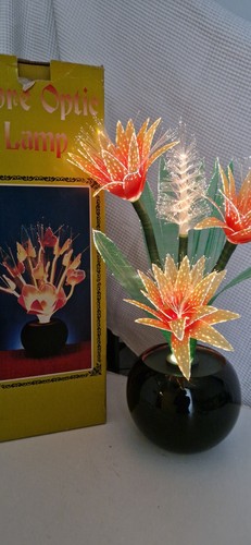 Fiori vintage fibra ottica - fiori,