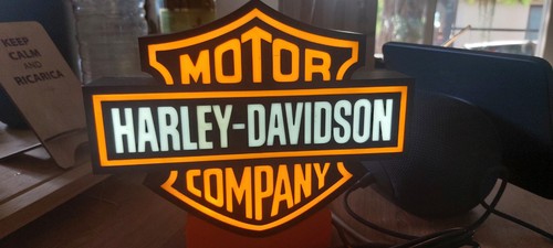 Lampada tema harley davidson - a,