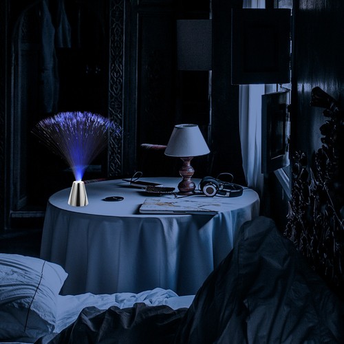 Lampada fibra ottica a led - ,